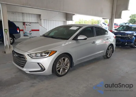 2017 Hyundai Elantra Limited from USA, damaged, VIN 5NPD84LF8HH023221